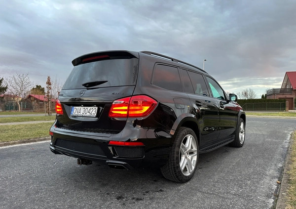 Mercedes-Benz GL cena 146000 przebieg: 162364, rok produkcji 2015 z Wrocław małe 211